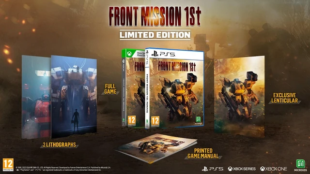Front Mission 1st: Remake, la Limited Edition esce su PS5 e Xbox