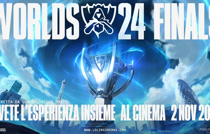 Preparatevi a seguire la finale dei mondiali di League of Legends nei cinema della vostra città