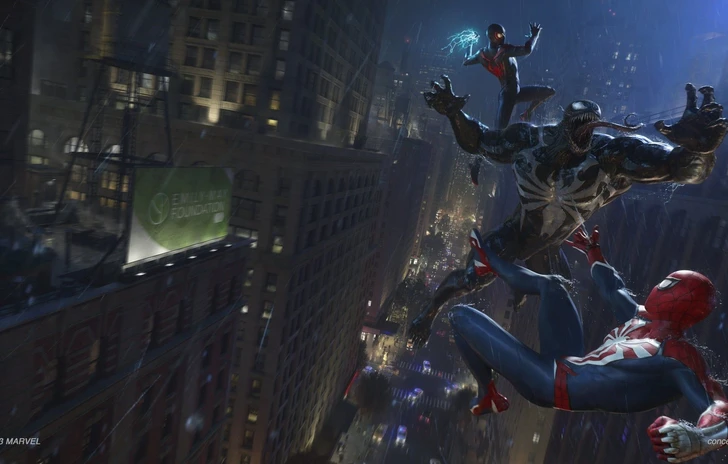 SpiderMan 2 Venom compare sul palco Il gioco uscirà il 20 ottobre