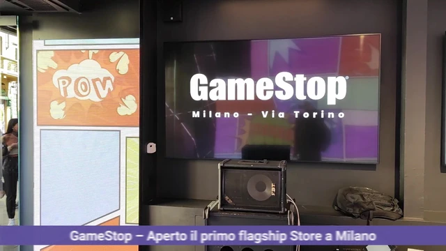 Gamestop ecco comè il flagship store di Milano