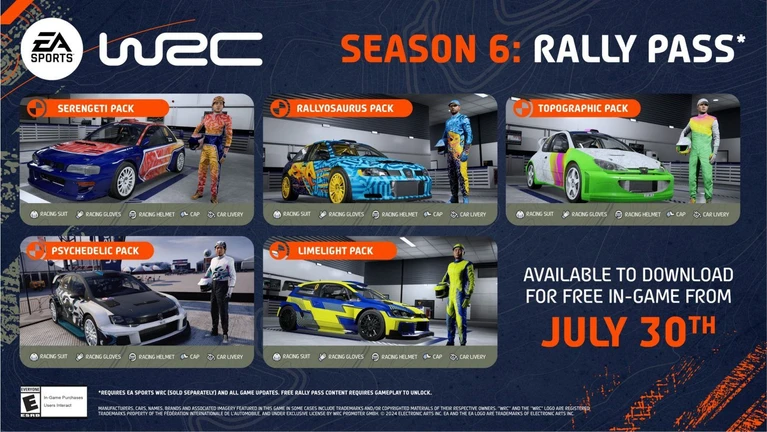 EA Sports WRC, rivelati i contenuti in arrivo nel 2024